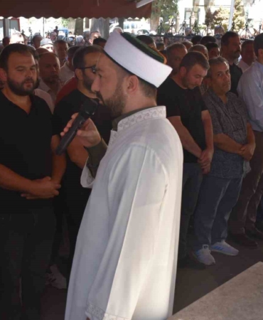 Zabıta Müdürü Mehmet Zin son yolculuğuna uğurlandı
