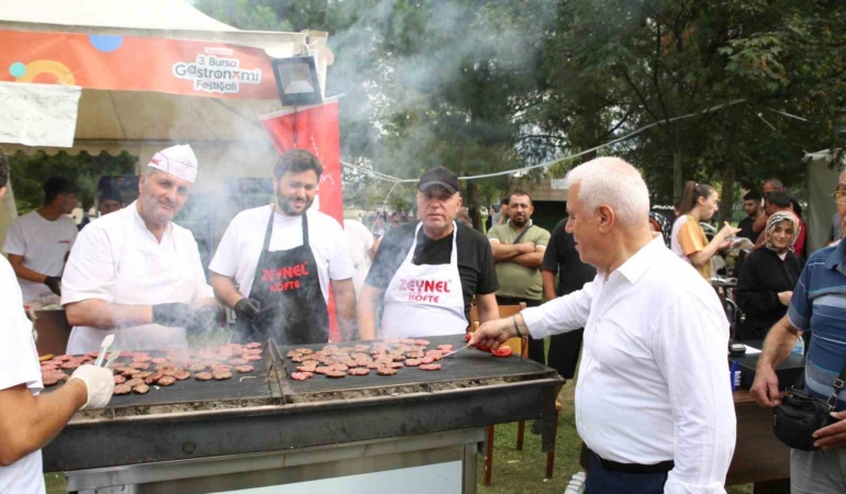 3. Bursa Uluslararası Gastronomi Festivali’ne muhteşem final