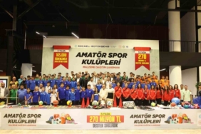 5 yılda 600 amatör spor kulübüne 270 milyon TL destek
