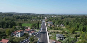 750 metrelik yol 5 bin ton asfaltla yenilendi