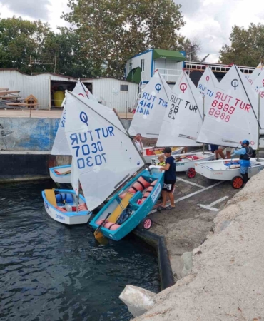 8. Uluslararası Süleymanpaşa Optimist Cup Yelken Yarışları başladı