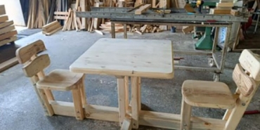 Ahşap atölyesinde üretim devam ediyor