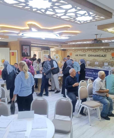 Ak Parti Orhangazi’de kongrede oy kullanacak 420 delege belirlendi