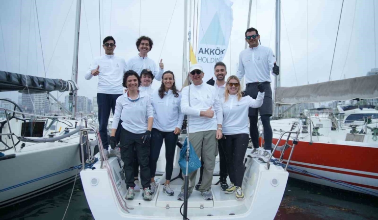Akkök Holding Yelken Takımı, İlk TAYK Trofesi’nde 2’nci oldu