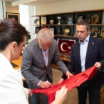 Ali Koç, TFF Başkanı Hacıosmanoğlu’nu ziyaret etti