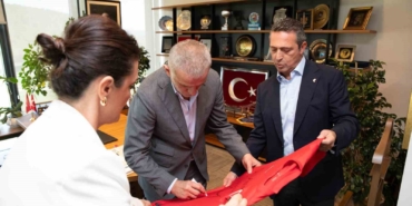 Ali Koç, TFF Başkanı Hacıosmanoğlu’nu ziyaret etti