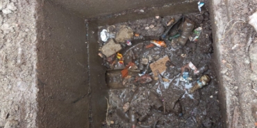 Alt yapı hatlarında temizlik: Kanalizasyon ve yağmursuyu hatlarında araç lastiği, beton parçaları çıktı