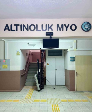 Altınoluk MYO’da hurdaları yenileme ile büyük tasarruf