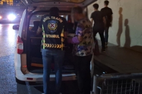 Aracıyla kaldırımdan giden şahsa 2 bin 70 TL idari para cezası