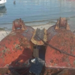 Arnavutköy sahili açıklarında içerisinde patlayıcı olan demir parçası bulundu