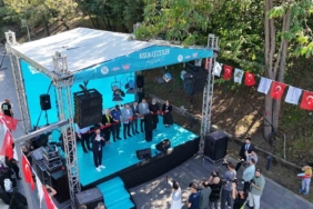 Arnavutköy’de kışlık lezzetler festivalinde renkli görüntüler