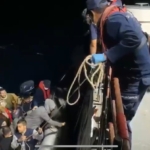 Ayvacık açıklarında 19 kaçak göçmen yakalandı