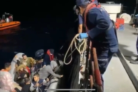 Ayvacık açıklarında 19 kaçak göçmen yakalandı