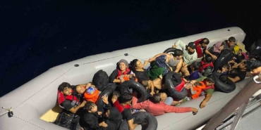 Ayvacık açıklarında 31 kaçak göçmen yakalandı