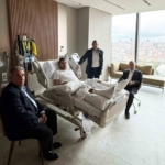 Aziz Yıldırım’dan, Serhat Akın’a geçmiş olsun ziyareti