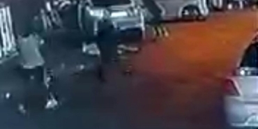 Bağcılar’da dehşet anları kamerada