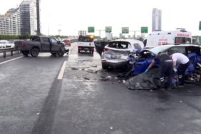 Bağcılar’da zincirleme kaza: 1 ölü, 5 yaralı