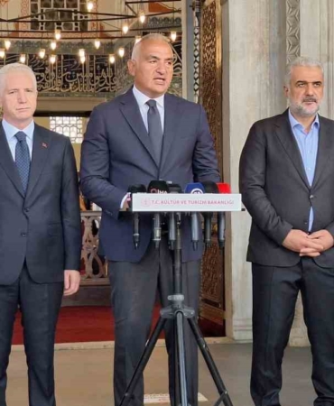 Bakan Ersoy: "Toplam 107 yeni puşide üretimi yapıldı ve bunların 82’si sandukalarına örtüldü"