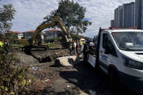 Bakırköy’de ana doğalgaz borusu patladı, sahil yolunu gaz kokusu kapladı