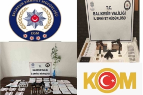 Balıkesir merkezli tefecilik operasyonunda 10 gözaltı