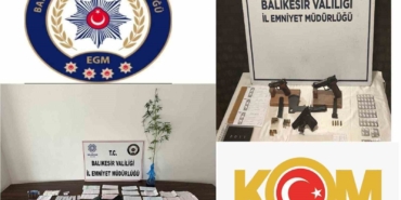 Balıkesir merkezli tefecilik operasyonunda 10 gözaltı