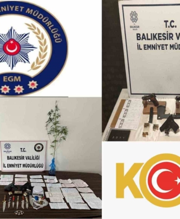 Balıkesir merkezli tefecilik operasyonunda 10 gözaltı