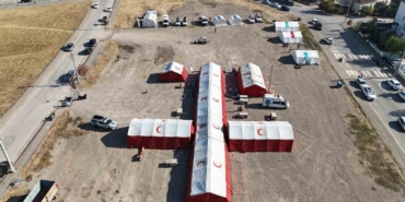 Balıkesir’de afet durumunda kullanılacak sahra hastanesi tanıtıldı