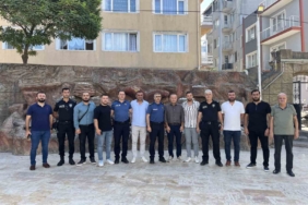 Bandırma Emniyeti ve Bandırmaspor taraftarlarından tribün güvenliği için iş birliği