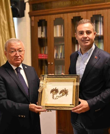 Başkan Ahmet Akın’dan UCLG-MEWA ziyareti
