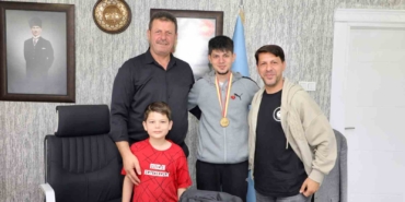 Başkan Soykan, Dünya Şampiyonunu ağırladı