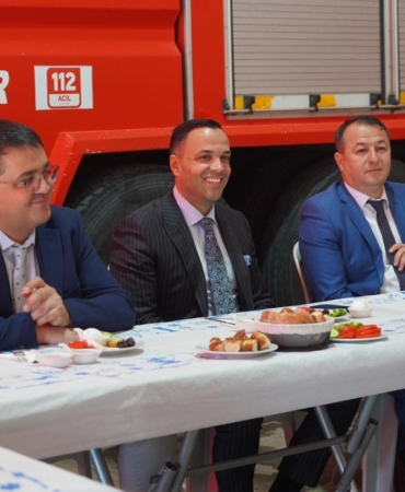 Başkan Yardımcısı Çobanoğlu, itfaiyeciler bir araya geldi