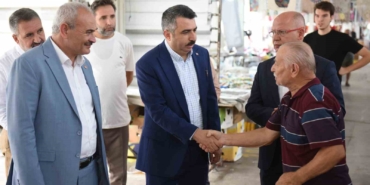 Başkan Yılmaz, Gökdere pazarı esnafıyla buluştu