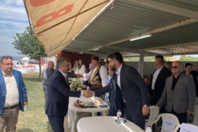 BaşkanYılmaz, Tarihi Alantepe Yağlı Güreşleri’ne katıldı