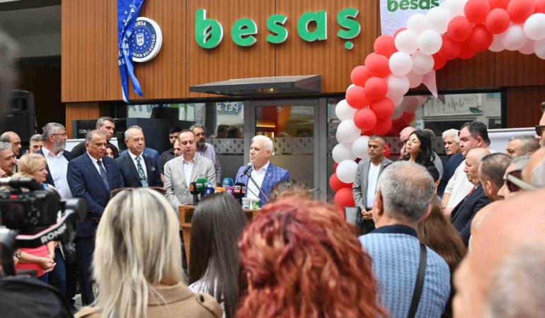 Besaş’ın ilksatış mağazası Gemlik’te açıldı