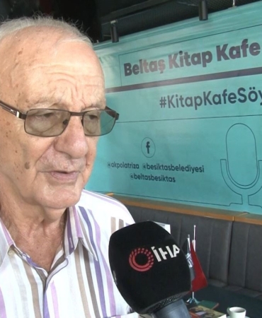 Beşiktaş Belediyesi Beltaş Kitap Kafe’de Atilla Dorsay’ı ağırladı
