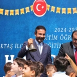 Beşiktaş’ta yeni eğitim öğretim yılı 100. Yıl Mustafa Kemal İlkokulu’nda düzenlenen törenle başladı