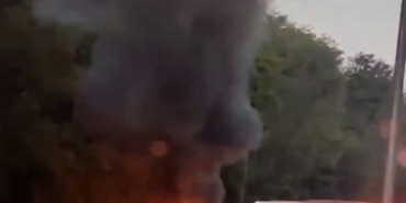 Beykoz’da otomobil alev alev yandı