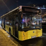 Beyoğlu’nda İETT otobüsünde korkutan yangın