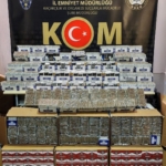 Bilecik’te 90 bin adet makaron ele geçirildi