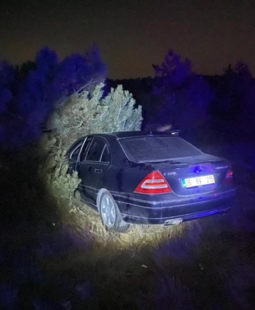 Bilecik’te alkollü sürücünün kullandığı otomobil ormanlık alana uçtu