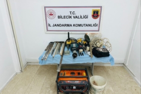 Bilecik’te define avcıları suçüstü yakalandı