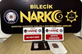 Bilecik’te durdurulan şüpheli araçta uyuşturucu madde ele geçirildi
