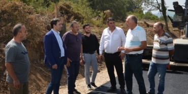 Bilecik’te köy yollarında çalışmalar devam ediyor