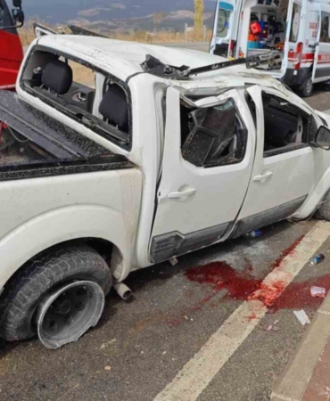 Bilecik’te meydana gelen trafik kazasında 1’i ağır 4 kişi yaralandı