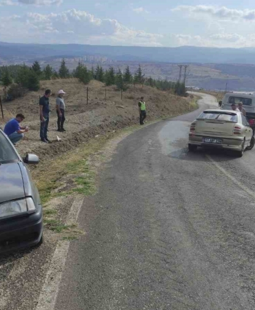 Bilecik’te meydana gelen trafik kazasında 2 kişi yaralandı