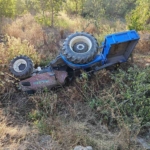 Bilecik’te traktör şarampole yuvarlandı: 1 ölü