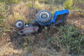 Bilecik’te traktör şarampole yuvarlandı: 1 ölü