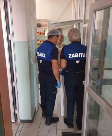 Bilecik’te zabıta ekiplerinden okul kantinlerinde sıkı denetim