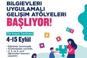 Bilgi evleri ve çocuk üniversitesi kurs kayıtları başladı