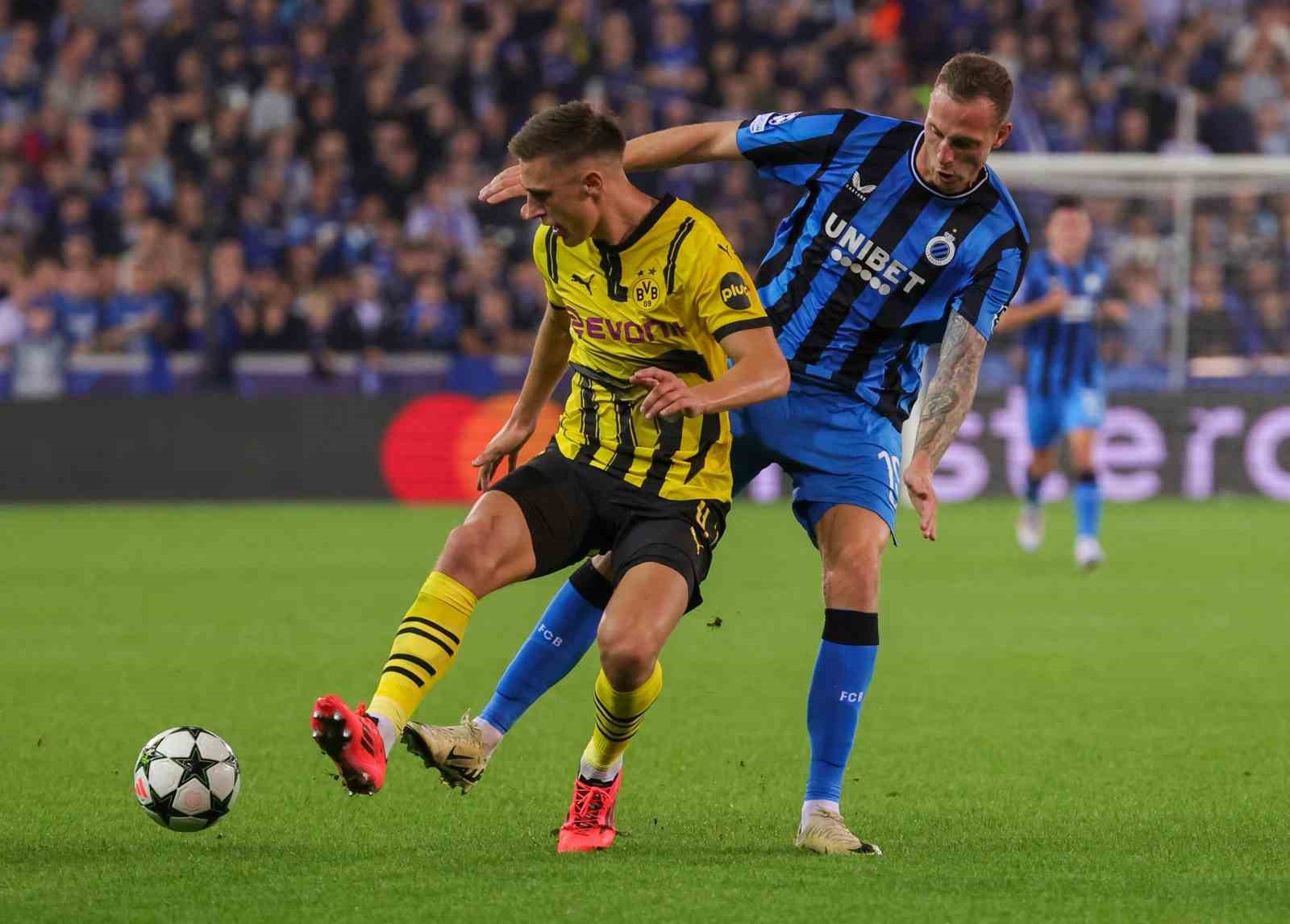 Borussia Dortmund, Club Brugge’yi 3-0’la geçti
